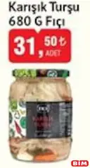 FIÇI KARIŞIK TURŞU 680 G